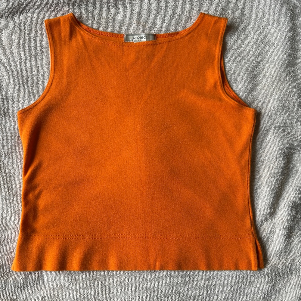 Project Bright Orange Top